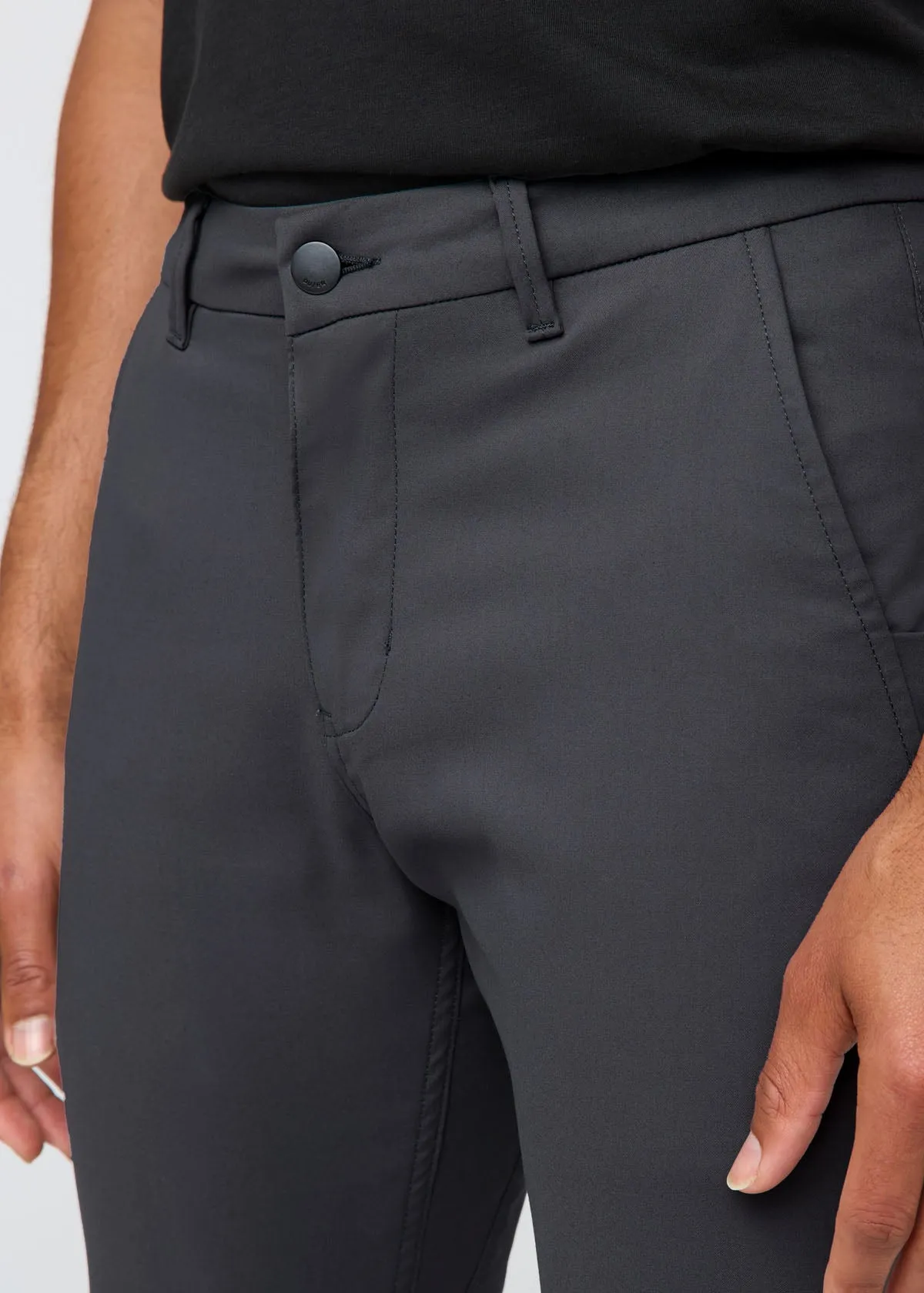 NuStretch Slim Straight Trouser - Charcoal sold by DUER product image thumbnail 5