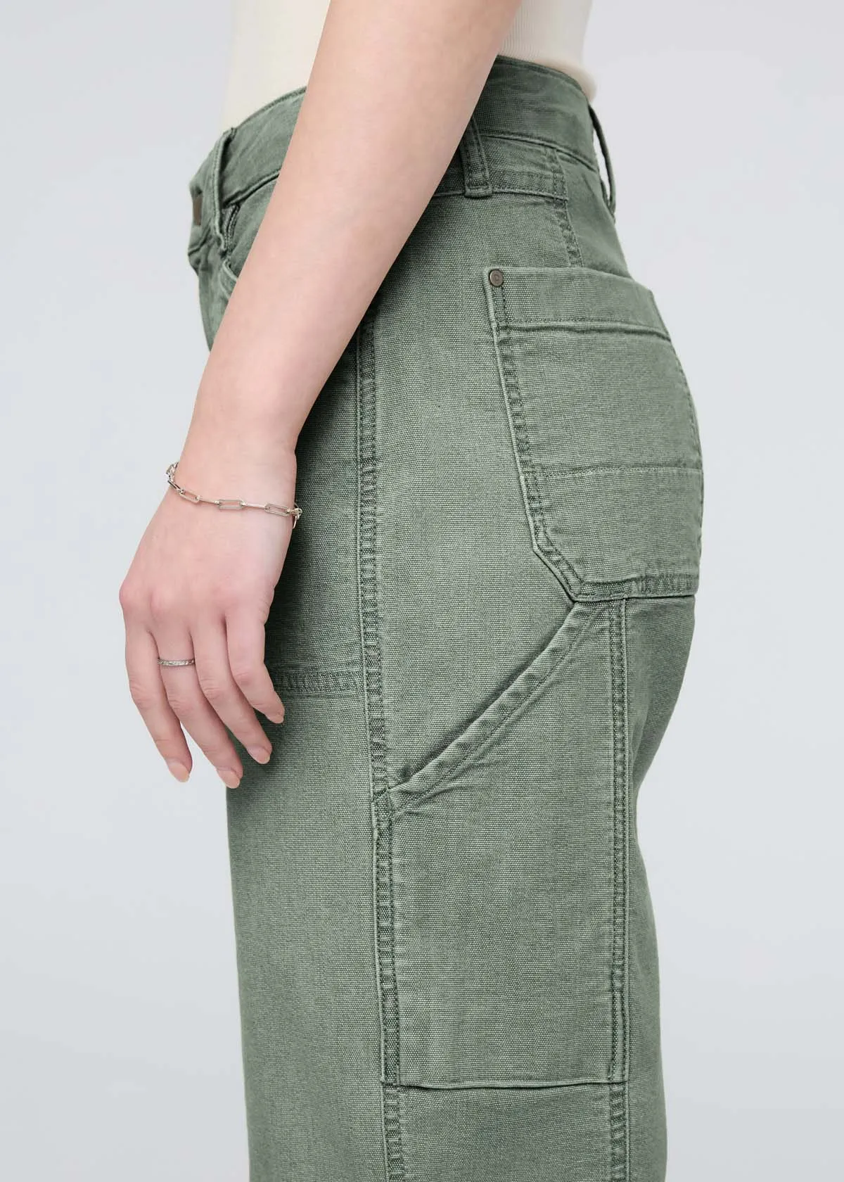 Stretch Canvas Utility Pant - Pine sold by DUER product image thumbnail 5