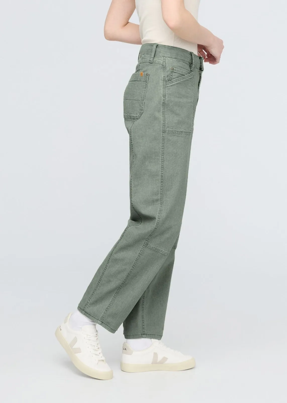Stretch Canvas Utility Pant - Pine sold by DUER product image thumbnail 3