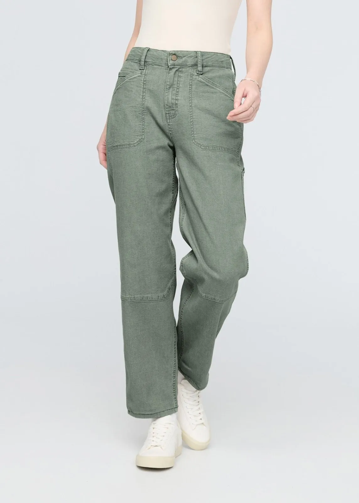 Stretch Canvas Utility Pant - Pine sold by DUER product image thumbnail 2