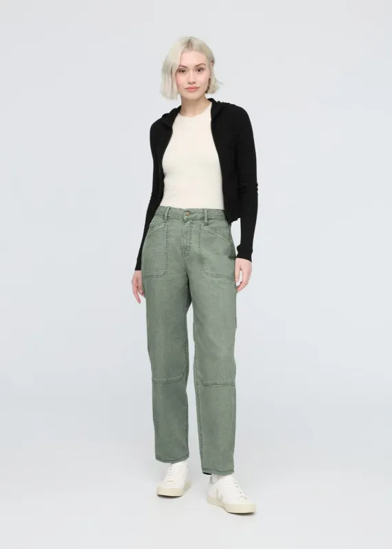 Stretch Canvas Utility Pant - Pine sold by DUER