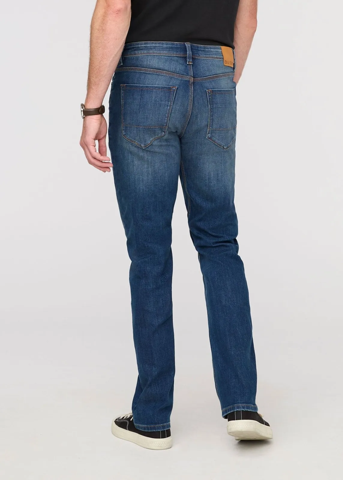 Performance Denim+ Straight - Dustbowl Blue sold by DUER product image thumbnail 4