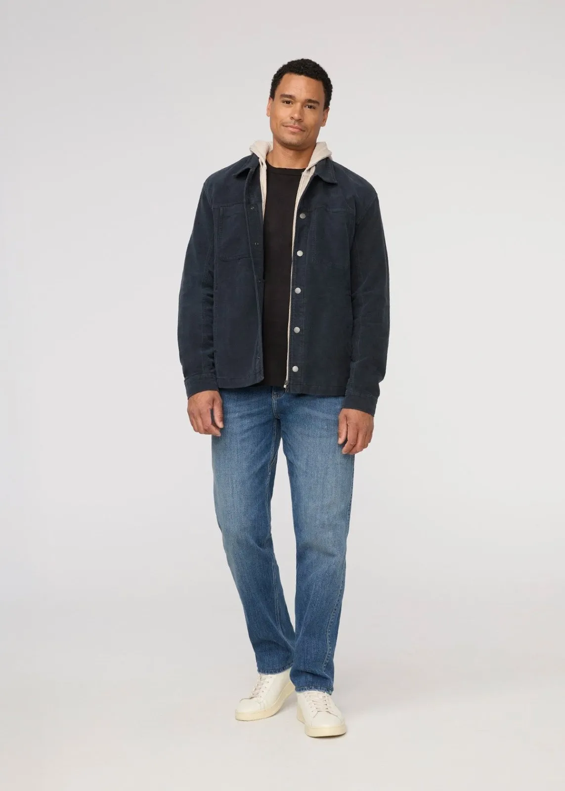 Performance Denim+ Relaxed Straight - Dust Storm Indigo sold by DUER