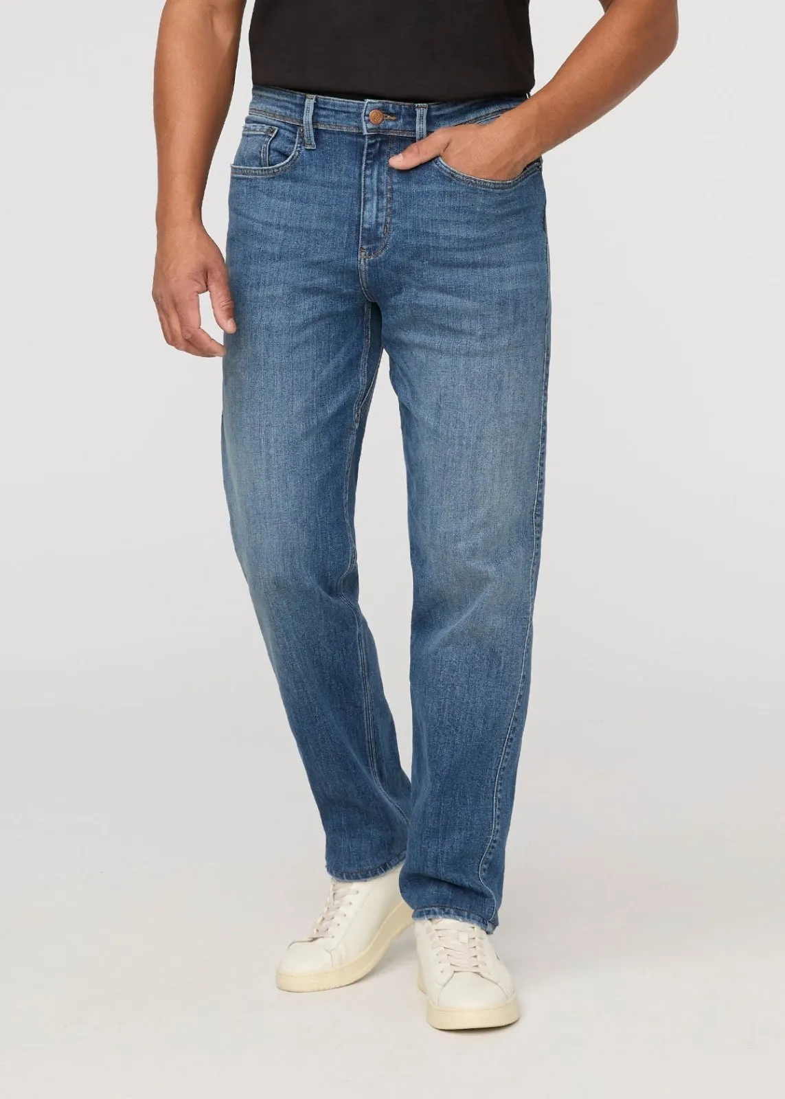 Performance Denim+ Relaxed Straight - Dust Storm Indigo sold by DUER product image thumbnail 2