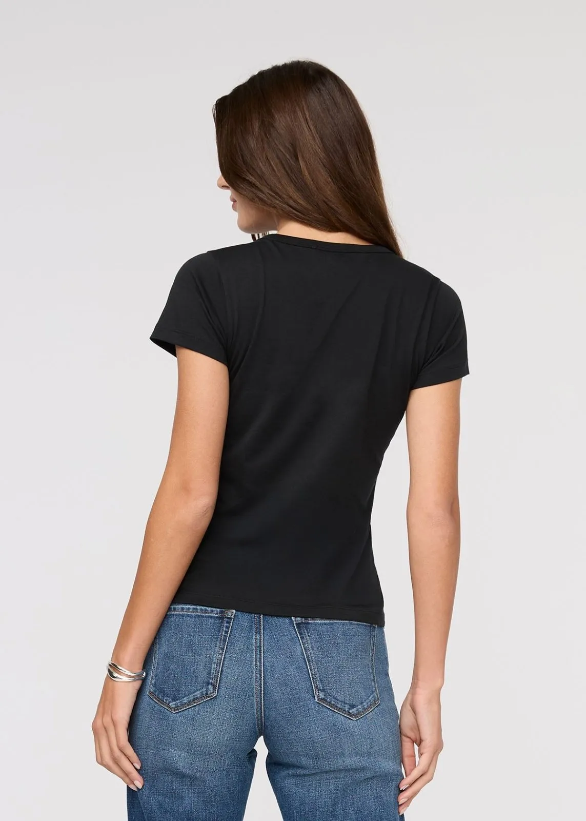 PurePima Slim Crew - Black sold by DUER product image thumbnail 4