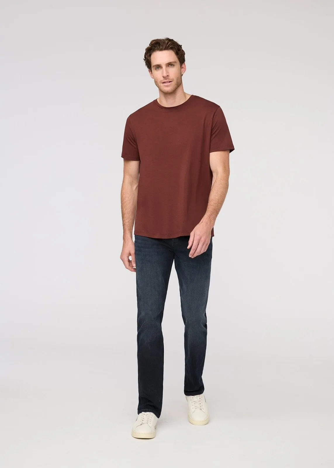 PurePima Only Tee - Rich Maroon sold by DUER product image thumbnail 2