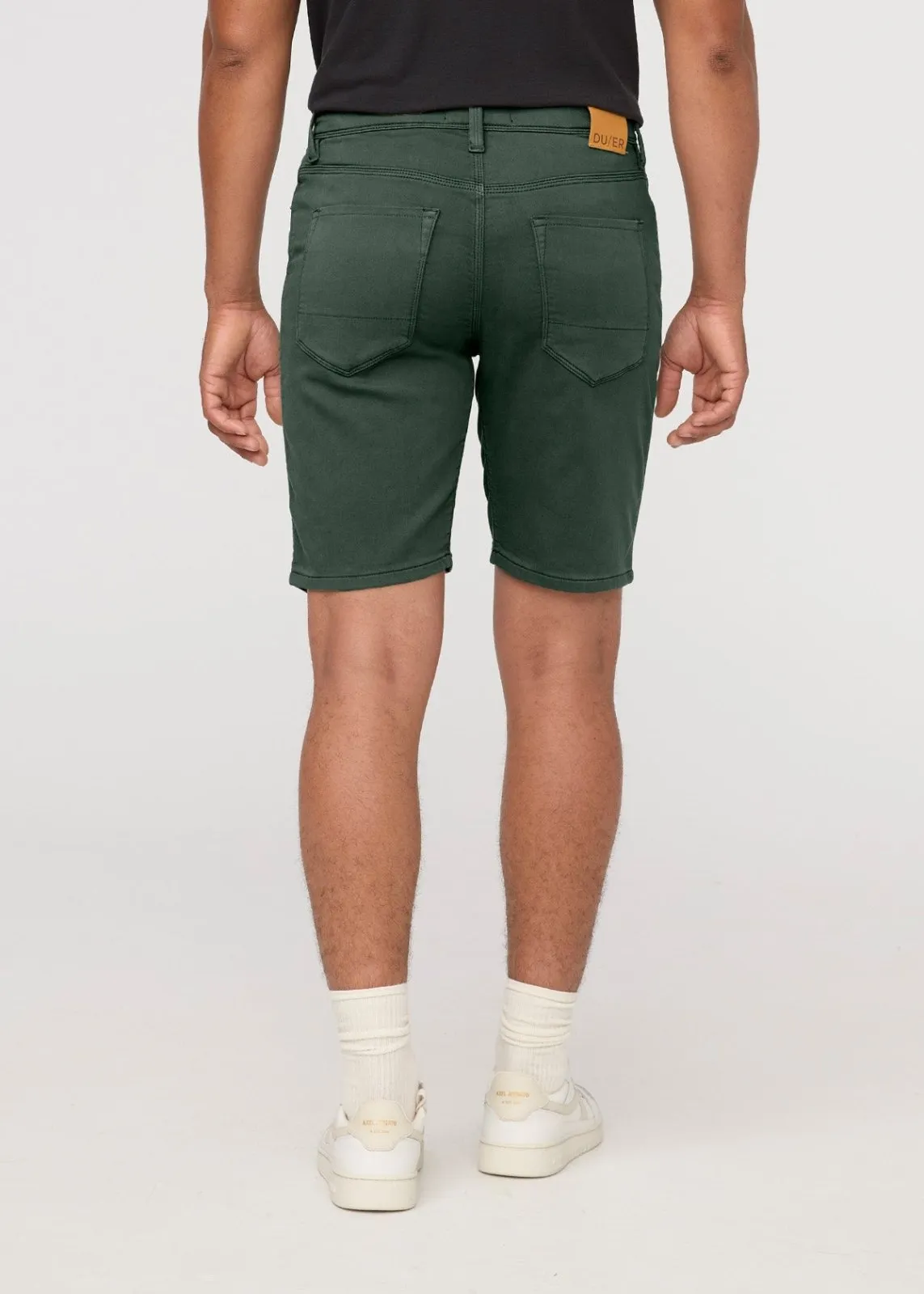 No Sweat Short Relaxed - Peat sold by DUER product image thumbnail 4