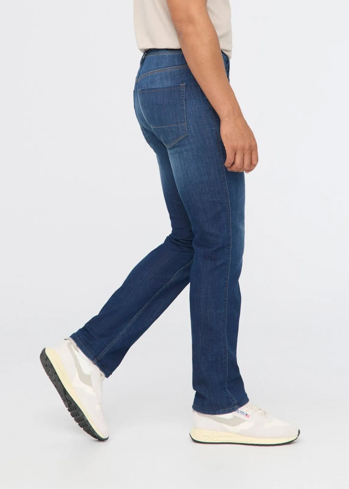 Performance Denim Lite Slim Straight - Worn In Indigo sold by DUER product image thumbnail 3