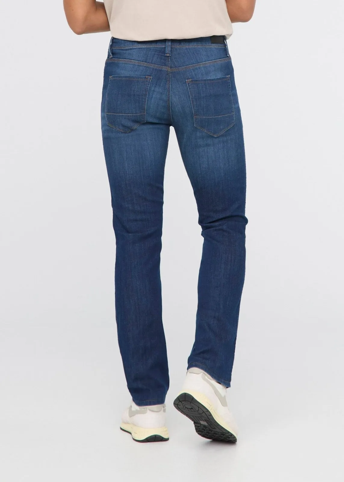 Performance Denim Lite Slim Straight - Worn In Indigo sold by DUER product image thumbnail 4