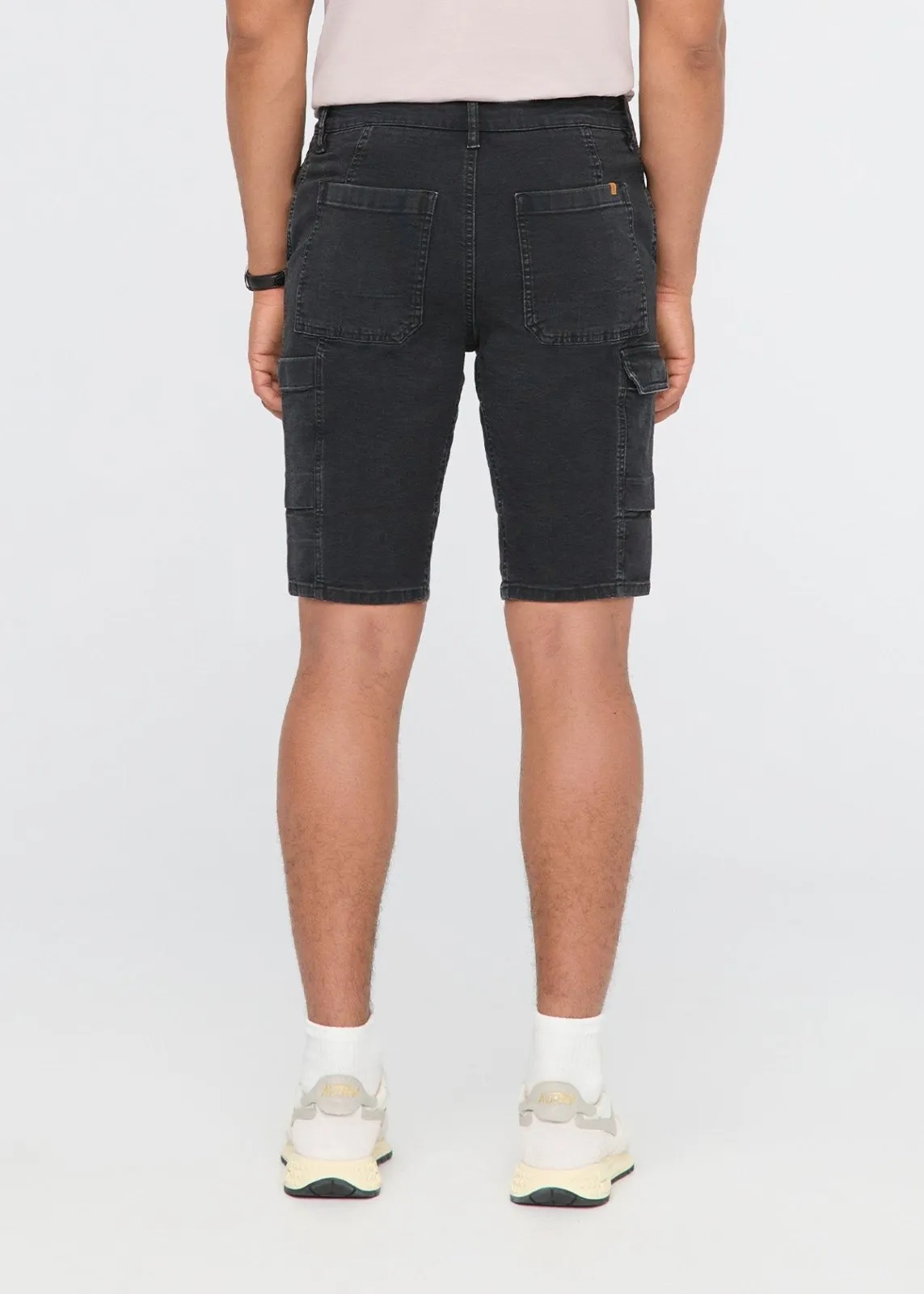 Stretch Canvas Cargo Short - Black sold by DUER product image thumbnail 4