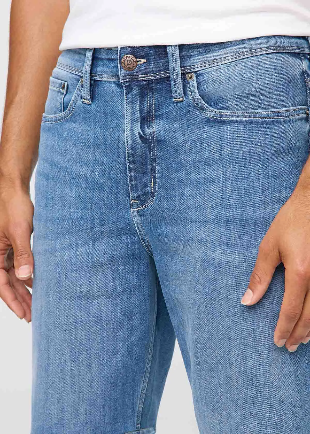 Performance Denim Short - Vintage Seaside sold by DUER product image thumbnail 5