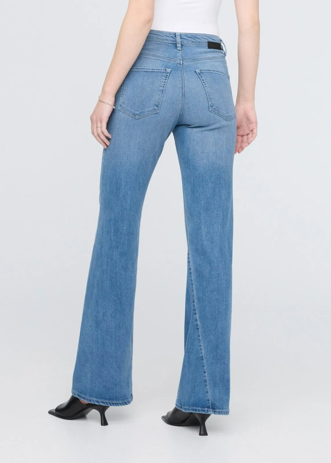 No Sweat Denim High Rise Wide Leg - Pacific sold by DUER product image thumbnail 4