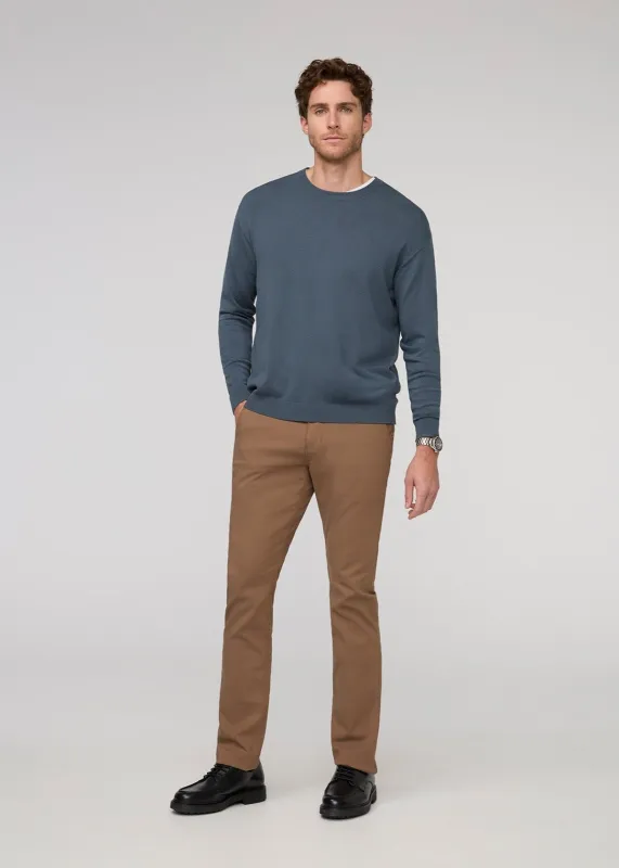NuStretch Slim Straight Trouser - Warm Sand sold by DUER