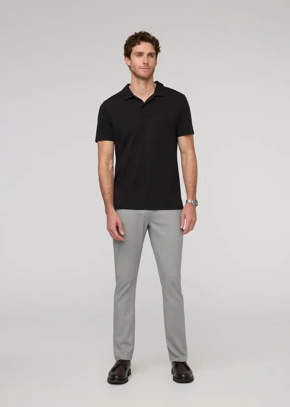 NuStretch Slim Straight Trouser - Clean Grey sold by DUER