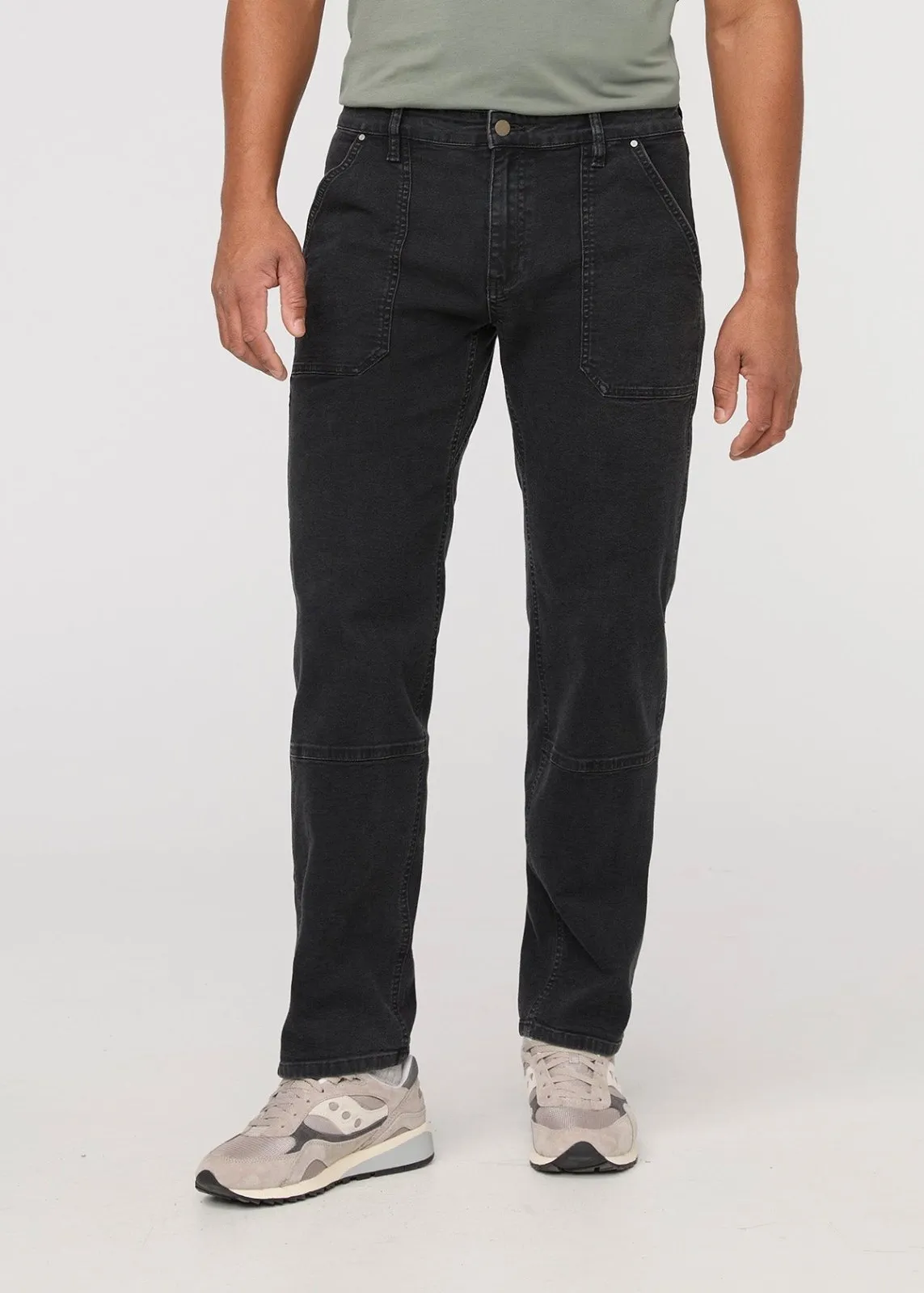 Stretch Canvas Utility Pant - Black sold by DUER product image thumbnail 2