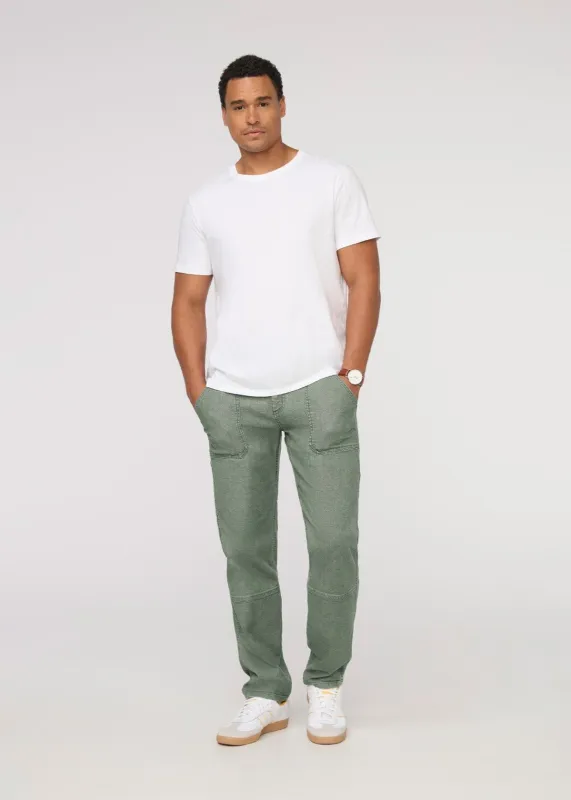 Stretch Canvas Utility Pant - Pine sold by DUER
