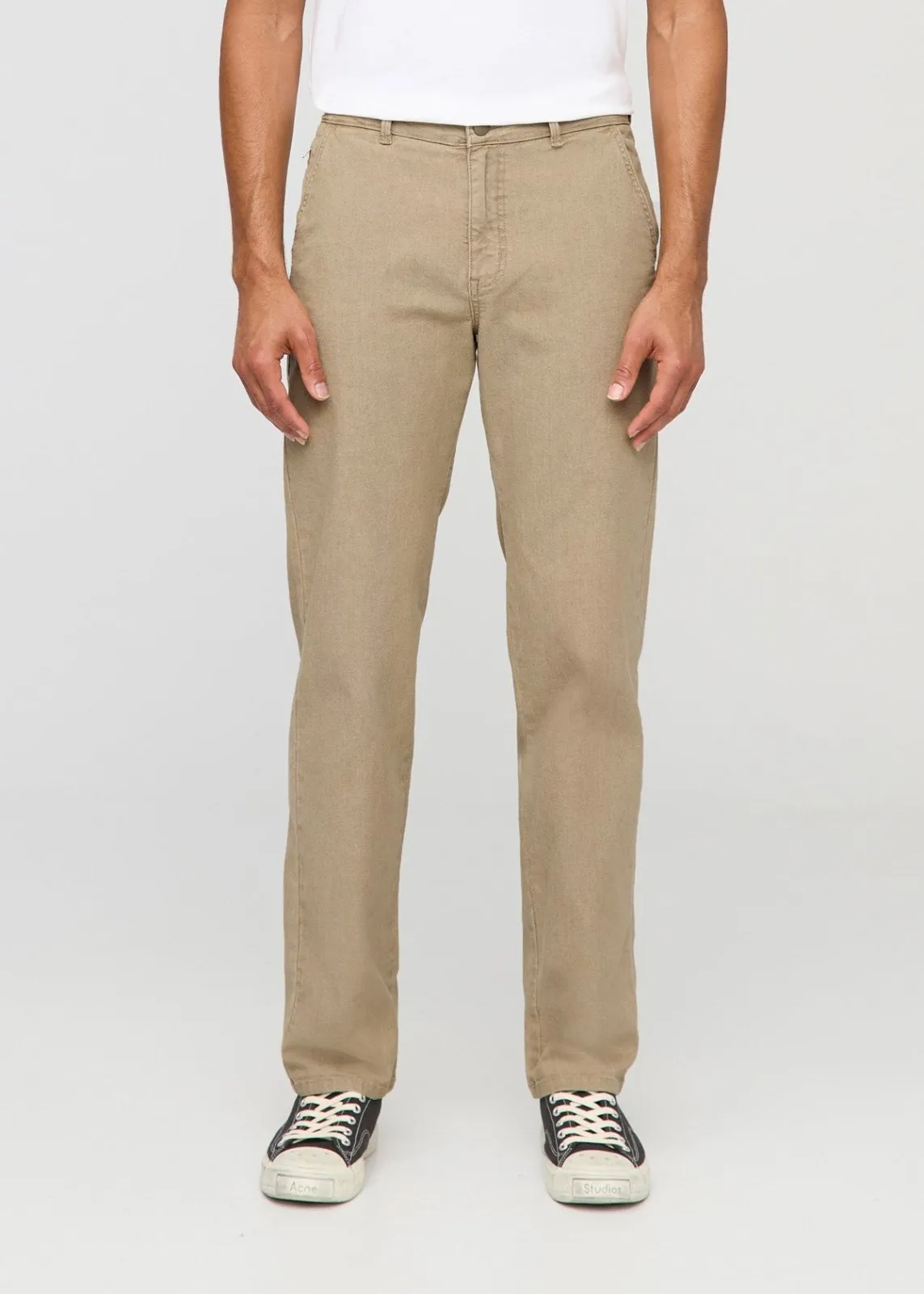 Stretch Canvas Relaxed Straight Chino - Tan sold by DUER product image thumbnail 2