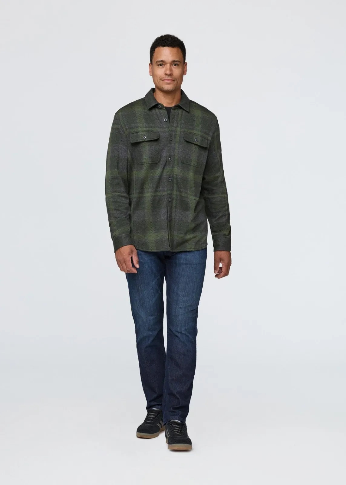 Performance Flannel Button Down sold by DUER product image thumbnail 2
