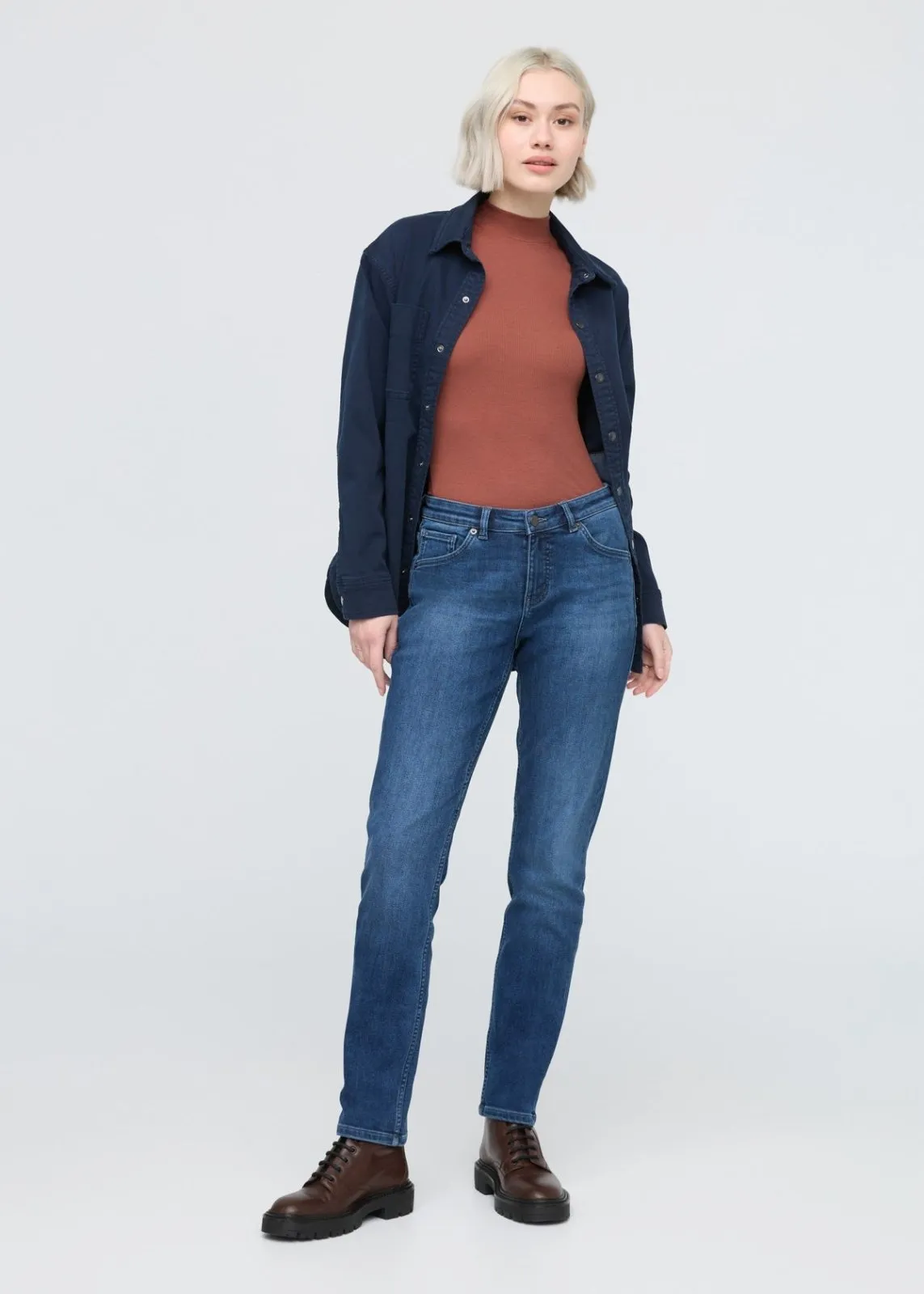 Tech Fleece Denim Girlfriend Jean sold by DUER product image thumbnail 2
