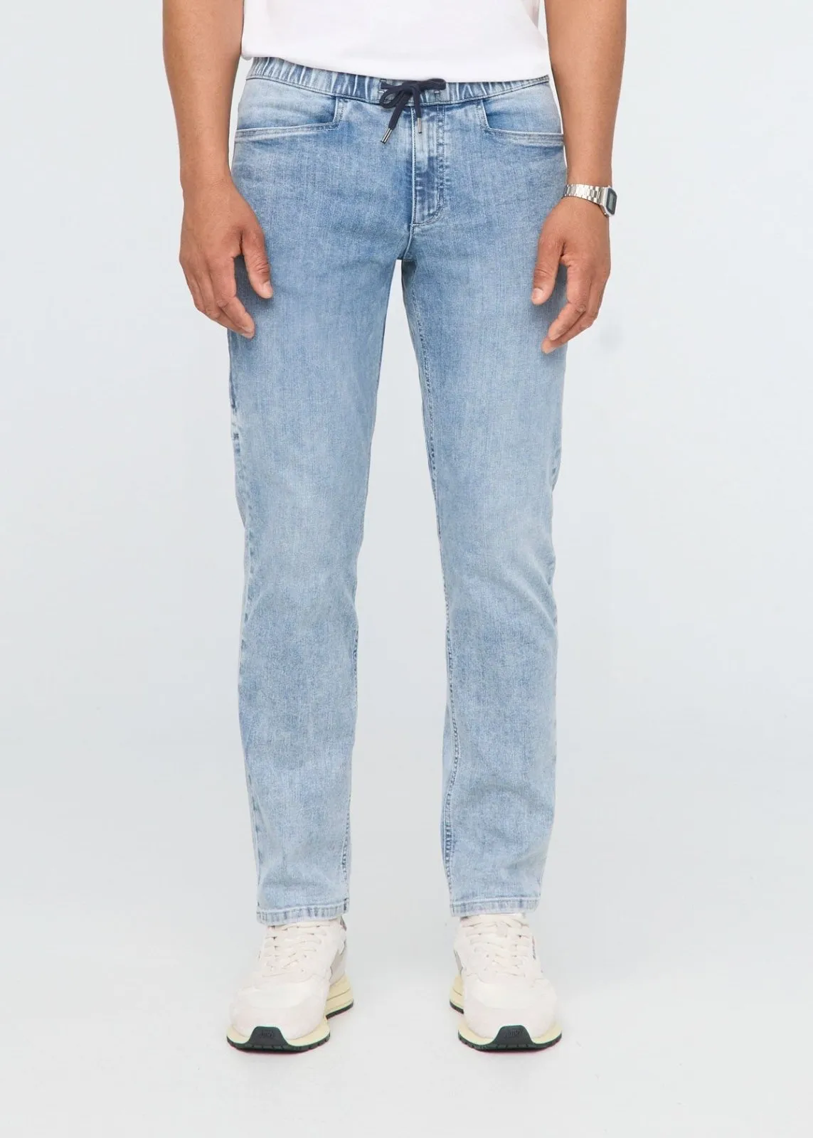 Performance Denim Essential Pant sold by DUER