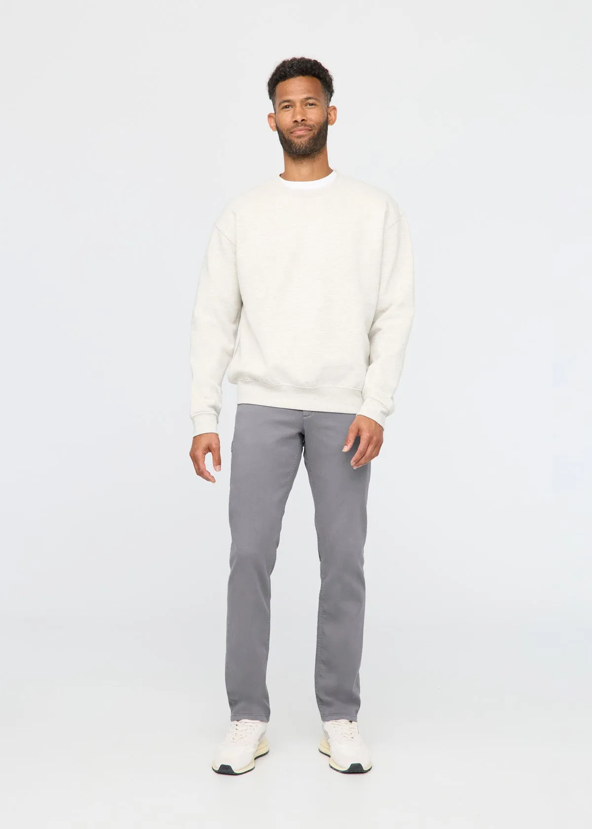 No Sweat Essential Pant - Lunar Grey sold by DUER