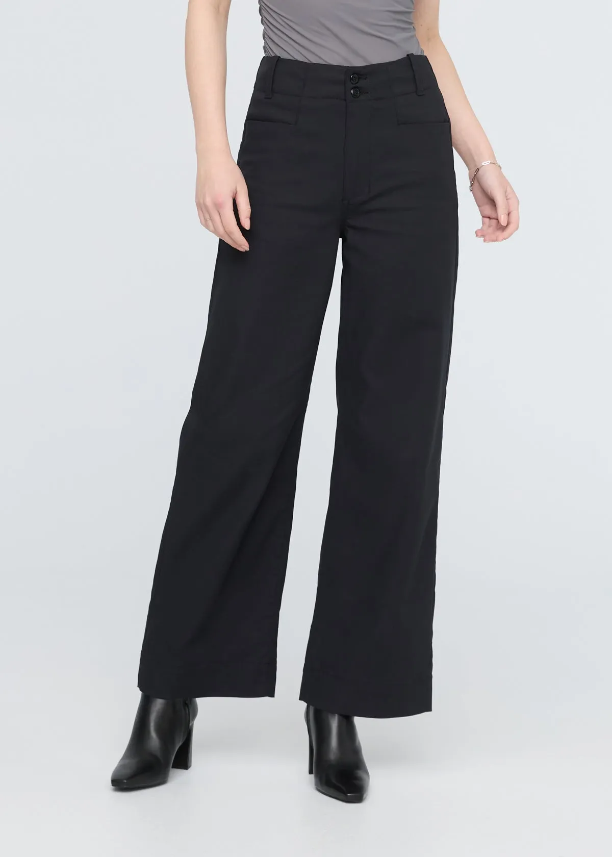 NuStretch High Rise Trouser - Black sold by DUER product image thumbnail 2