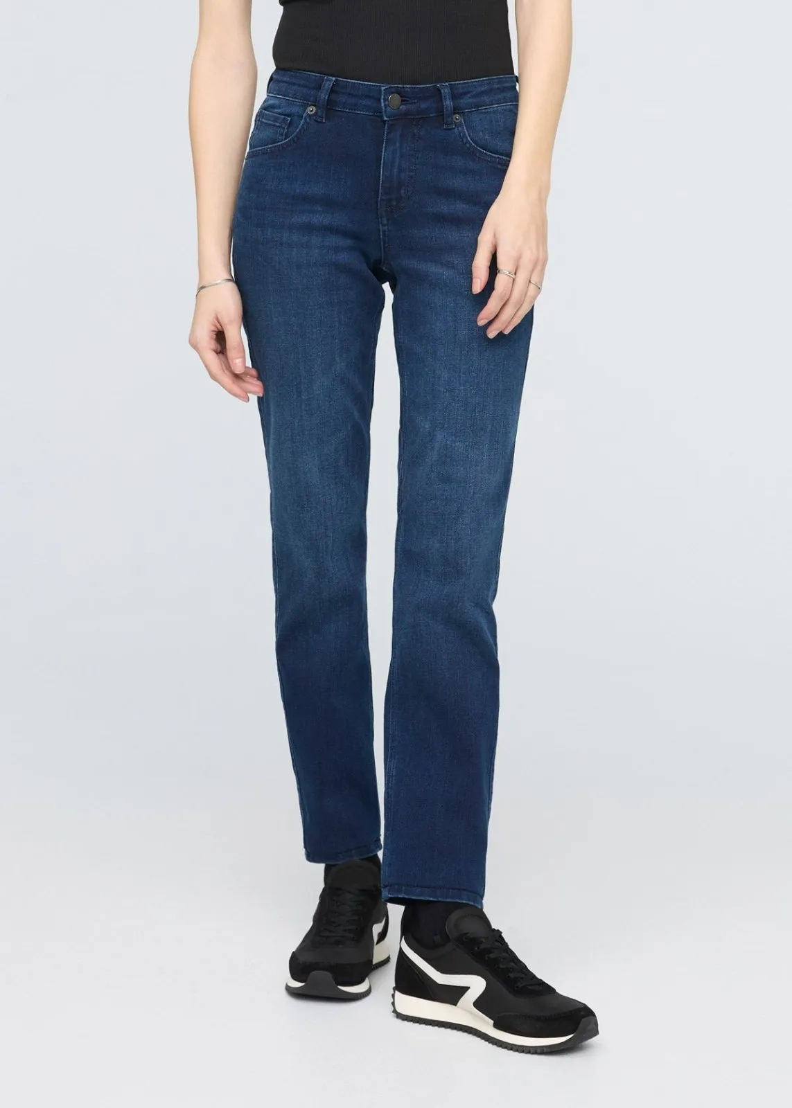 Performance Denim Girlfriend - Deep Sea Blue sold by DUER product image thumbnail 2
