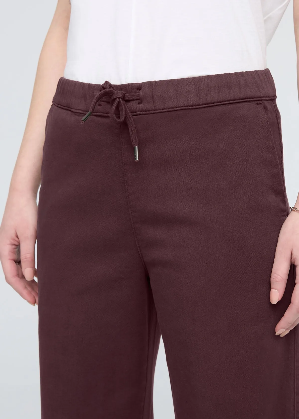 No Sweat Wide Leg Pant - Raisin sold by DUER product image thumbnail 5