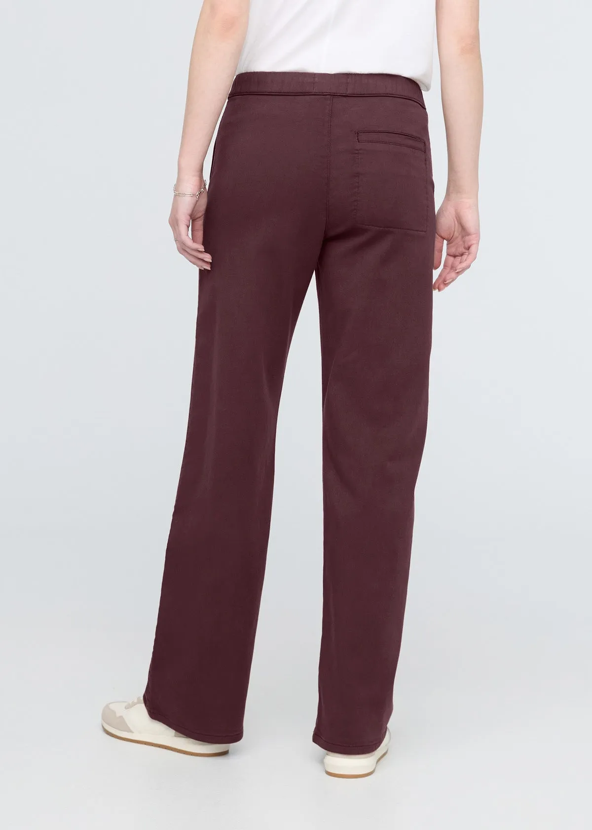 No Sweat Wide Leg Pant - Raisin sold by DUER product image thumbnail 4