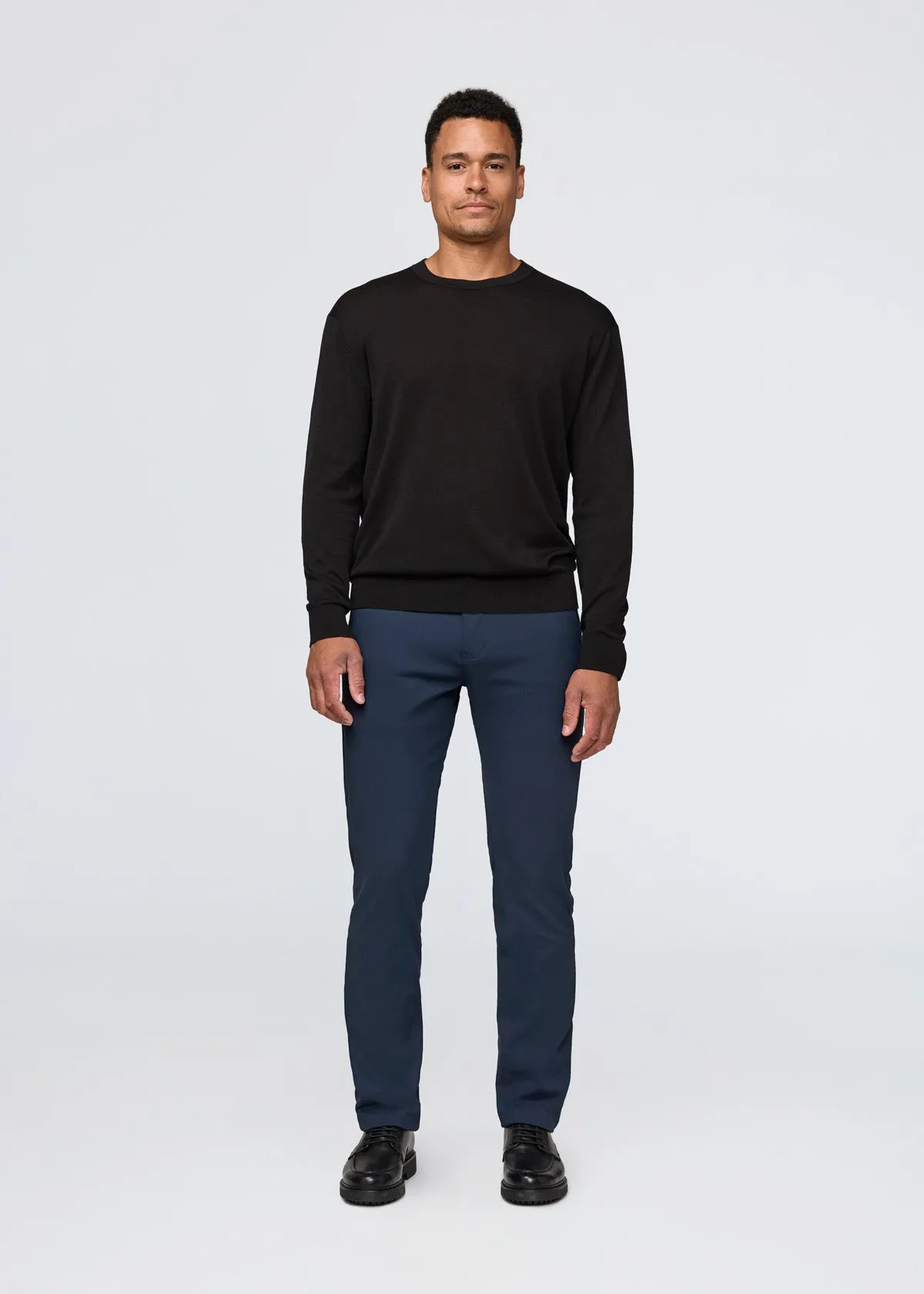 NuStretch Relaxed Taper Trouser - Navy sold by DUER