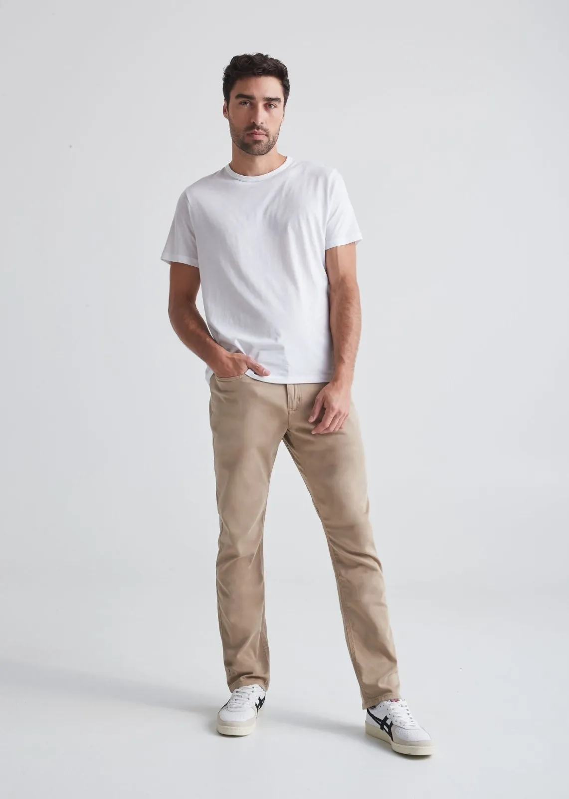 No Sweat Relaxed Taper - Desert Khaki sold by DUER