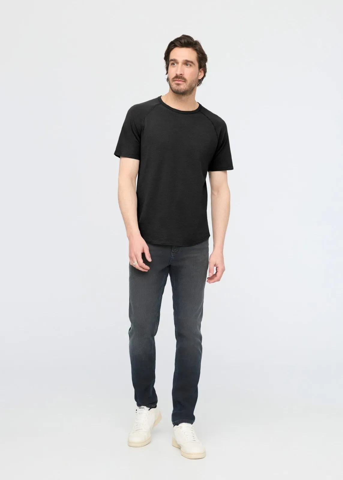 Air Flow Pique Tee - Black sold by DUER product image thumbnail 2