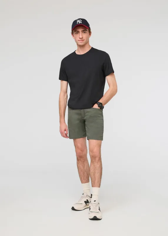 No Sweat Short Slim - Moss sold by DUER