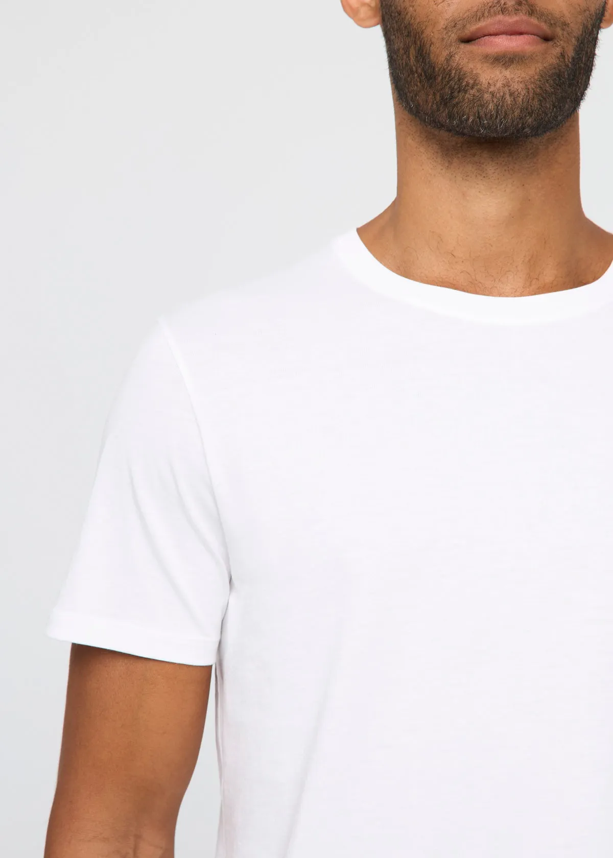PurePima Only Tee - White sold by DUER product image thumbnail 4