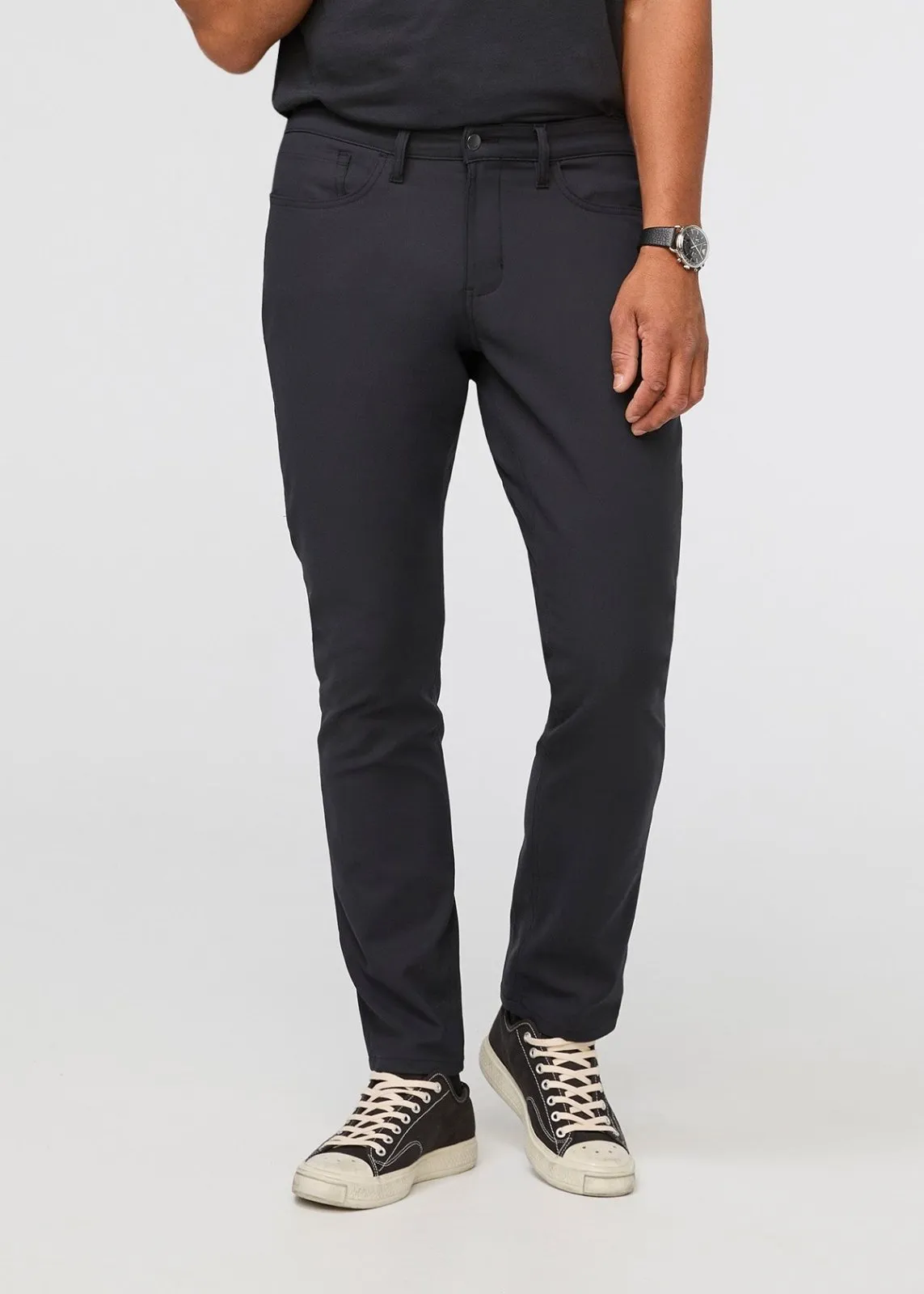 NuStretch Relaxed Taper 5 Pocket - Black sold by DUER product image thumbnail 2