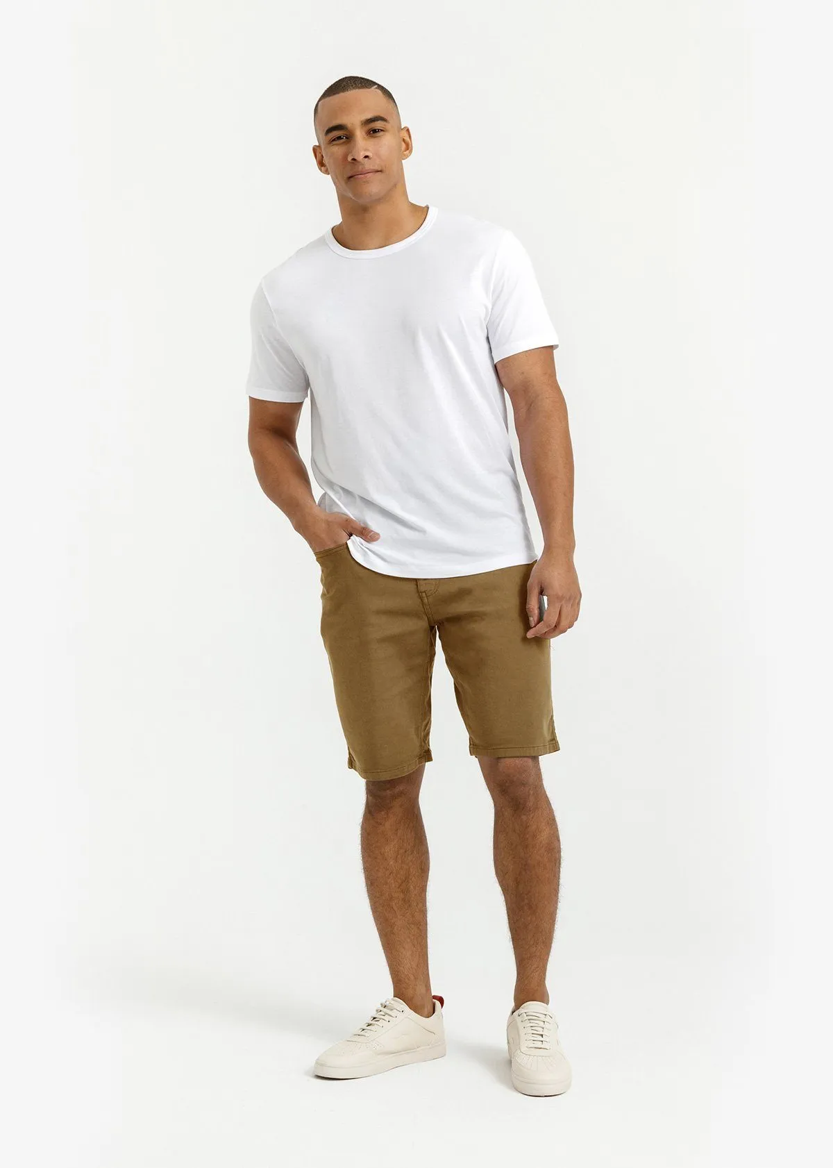 No Sweat Short Relaxed - Tobacco sold by DUER