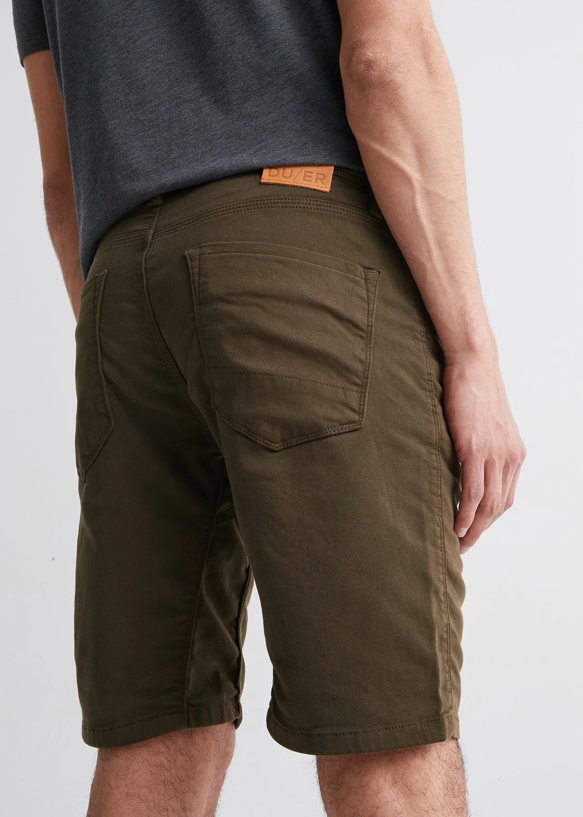 No Sweat Short Slim - Army Green sold by DUER product image thumbnail 5