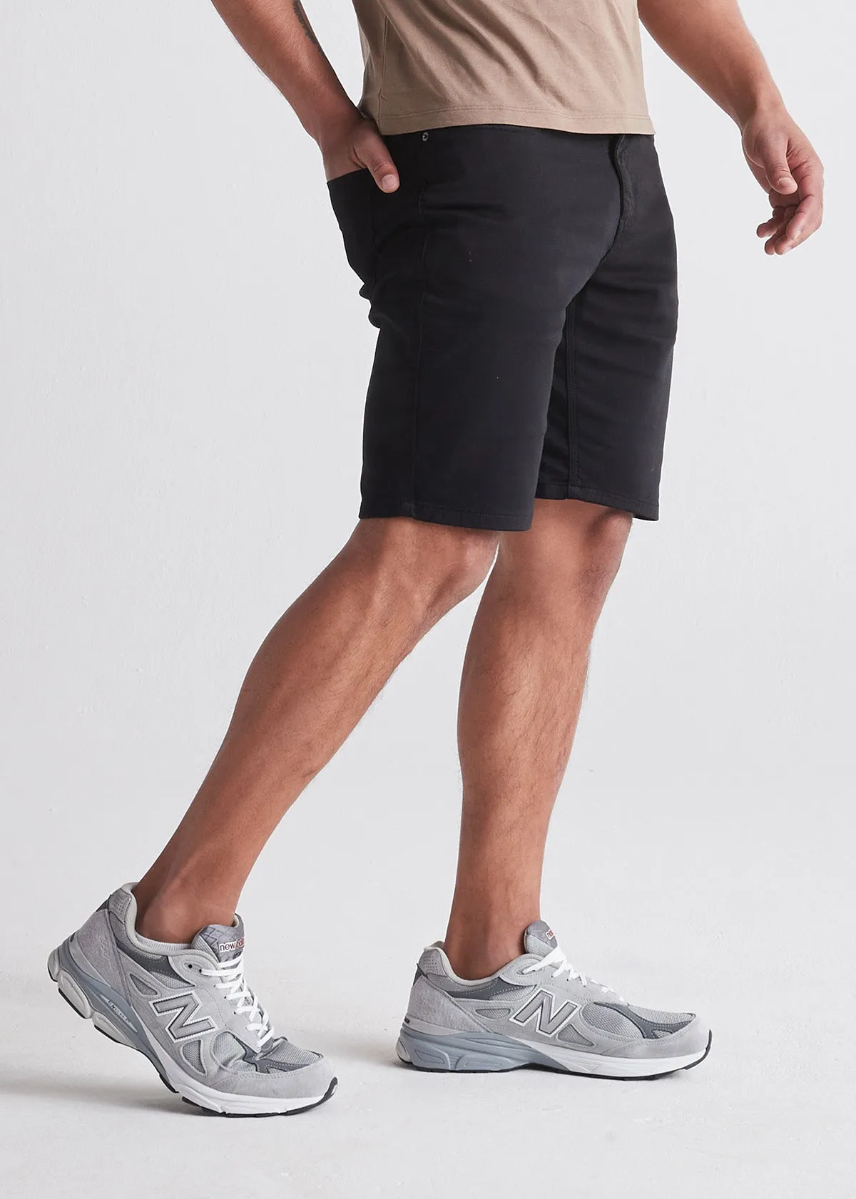 No Sweat Short Relaxed - Black sold by DUER product image thumbnail 3