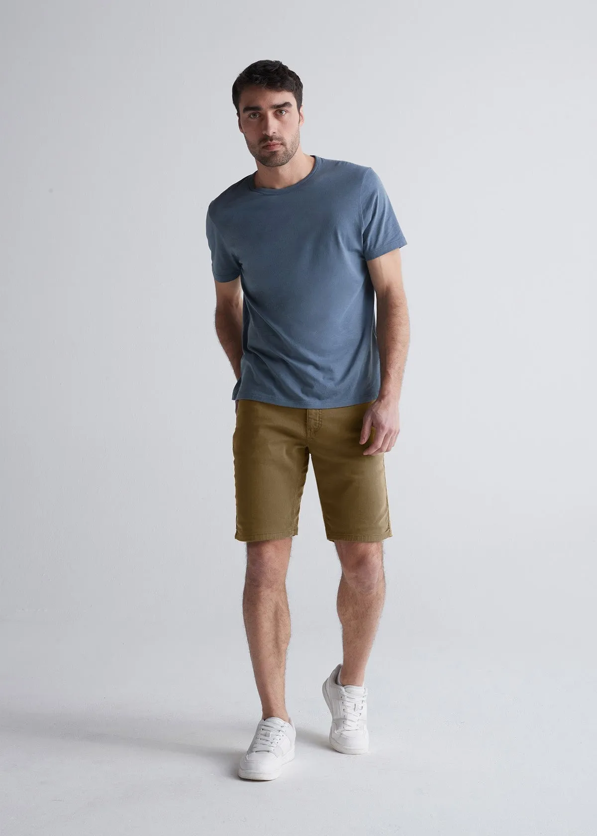 No Sweat Short Slim - Tobacco sold by DUER