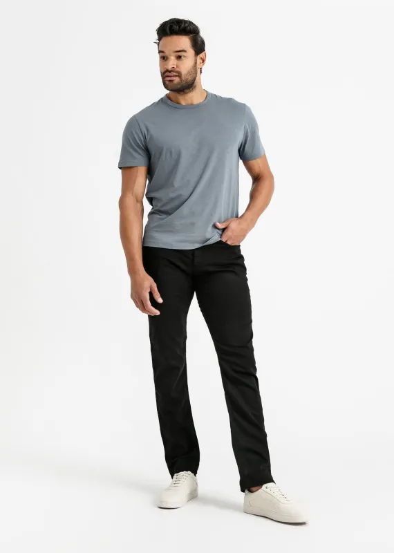 No Sweat Relaxed Taper - Black sold by DUER