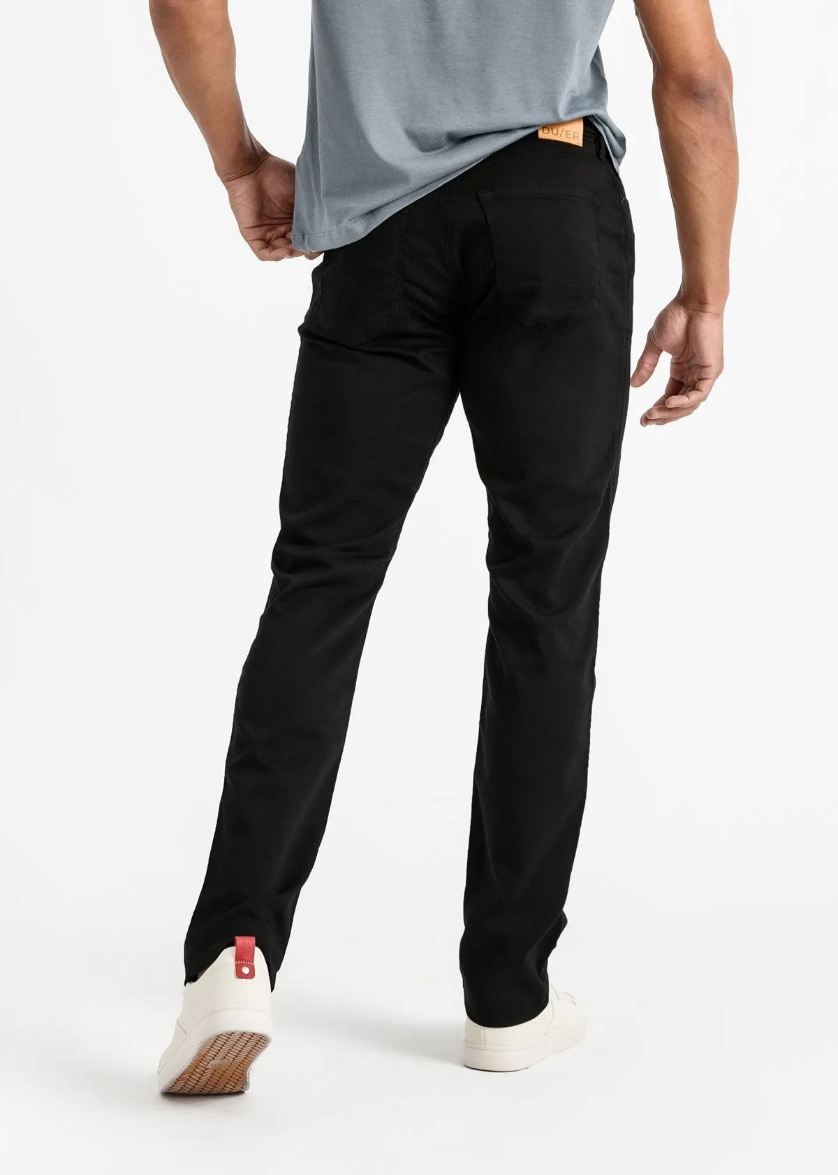 No Sweat Relaxed Taper - Black sold by DUER product image thumbnail 4