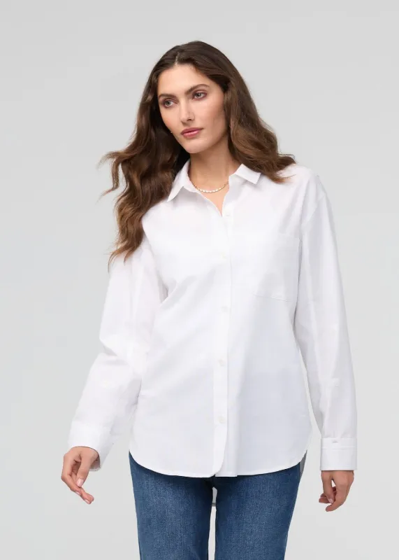 Effortless Oxford Relaxed Button Down sold by DUER