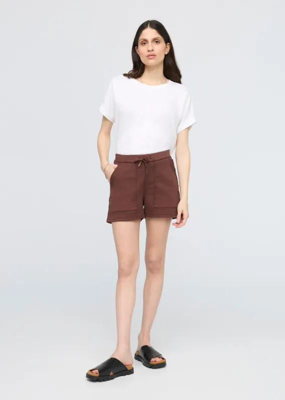 No Sweat Harbour Short - Deep Taupe sold by DUER