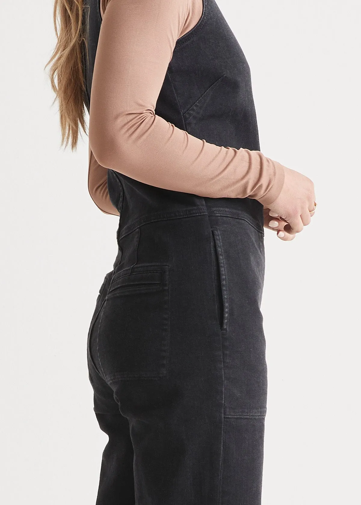 Performance Denim Jumpsuit - Aged Black sold by DUER product image thumbnail 4