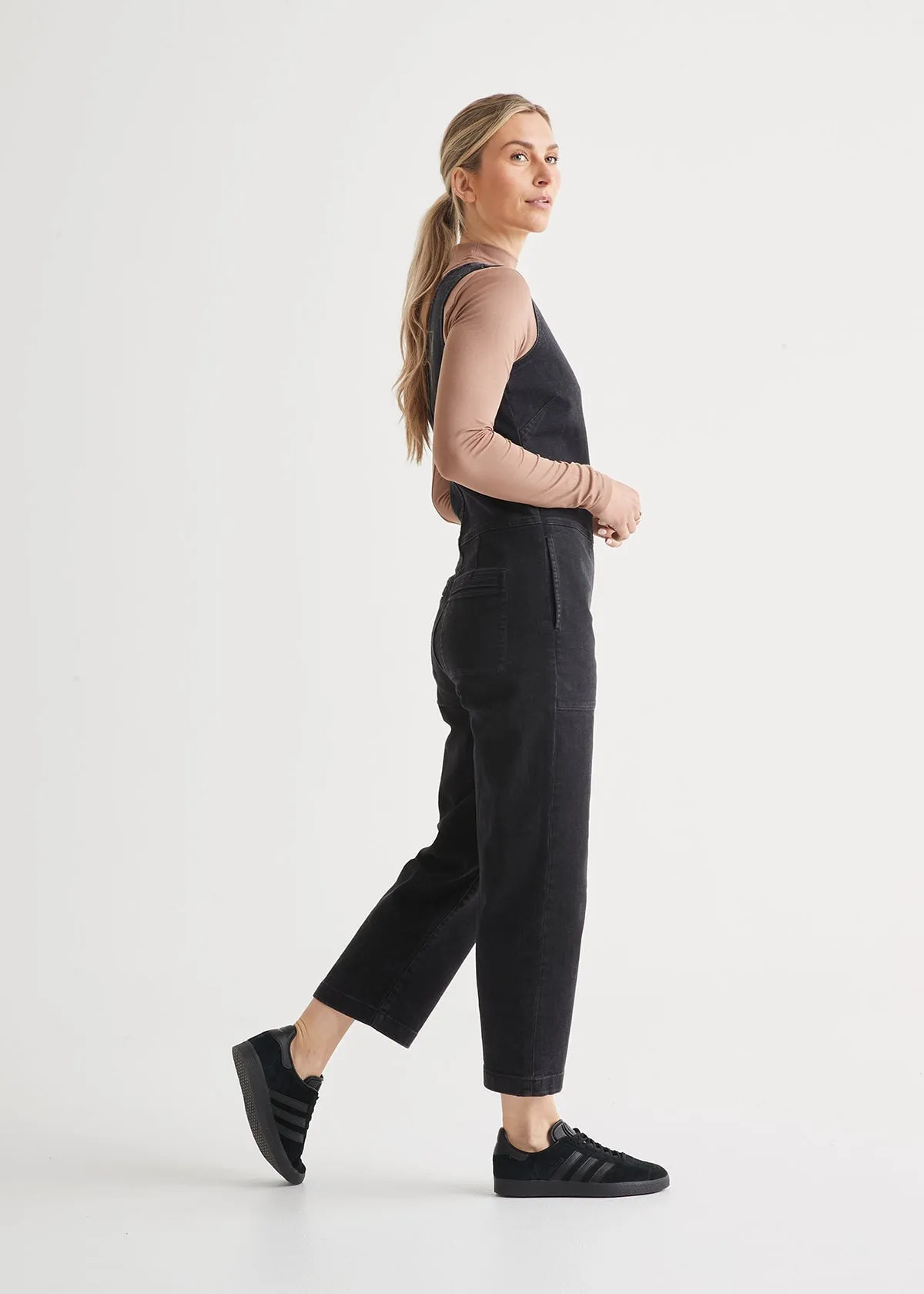 Performance Denim Jumpsuit - Aged Black sold by DUER product image thumbnail 2