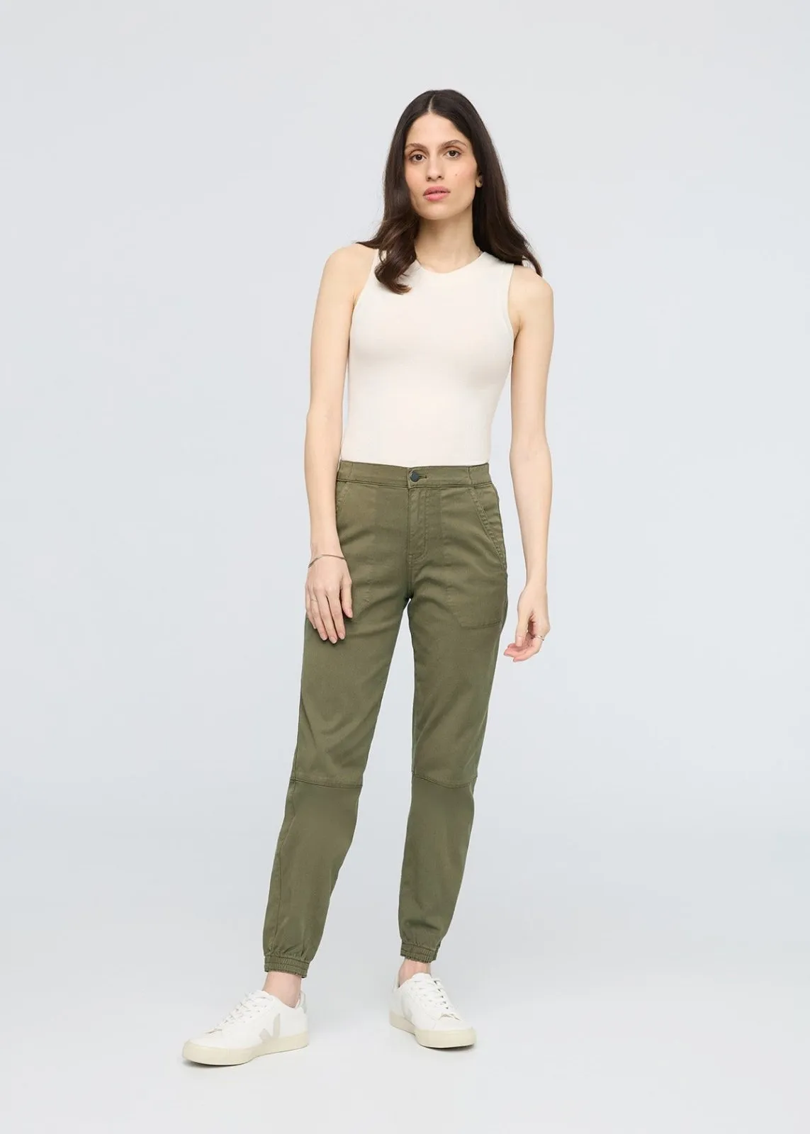 Live Free High Rise Jogger - Olive sold by DUER product image thumbnail 2