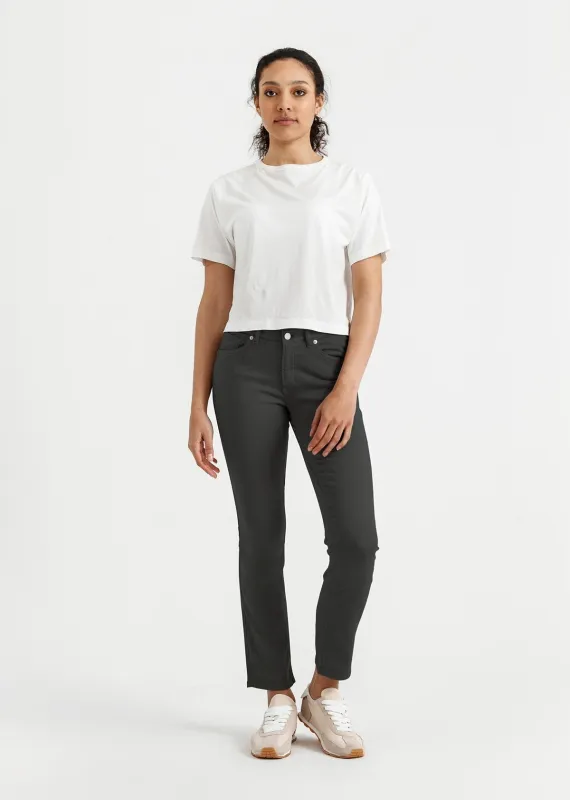 No Sweat Pant Slim Straight - Slate sold by DUER