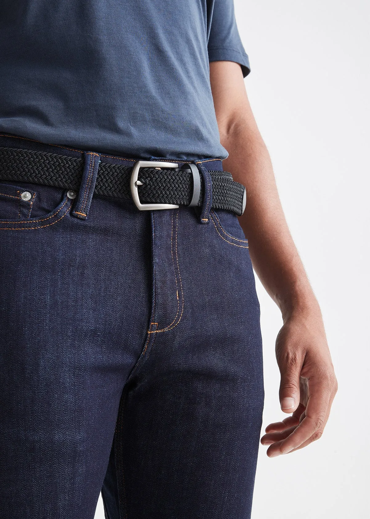 Performance Stretch Belt - Black/Black sold by DUER