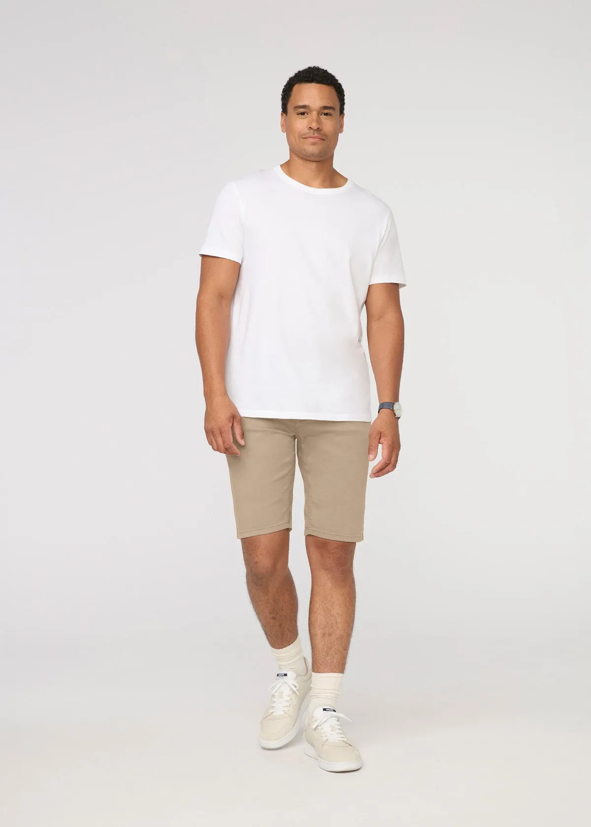 No Sweat Short Relaxed - Desert Khaki sold by DUER