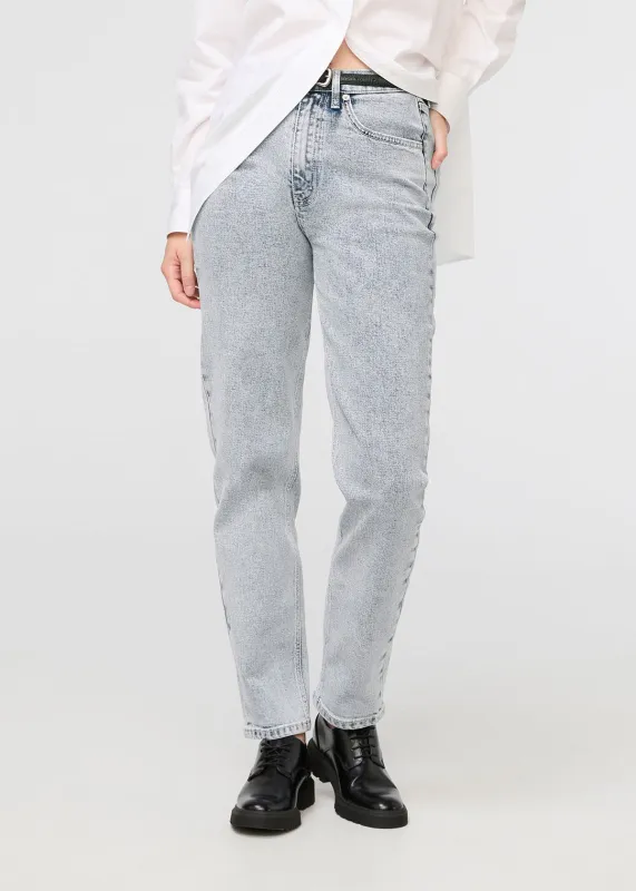 Midweight Denim High Rise Arc (Zip Fly) sold by DUER